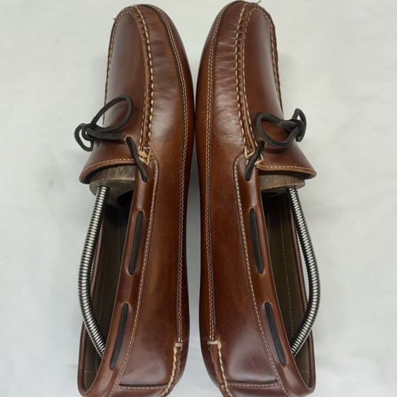 Men's L.L. Bean Bison Double‑Sole Slipper Leather‑Lined Size 12 D New (No Box) - Picture 5 of 16